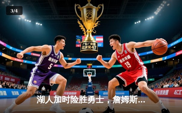 湖人加时险胜勇士，詹姆斯三双库里空砍40分，系列赛战成2-2平 - 3